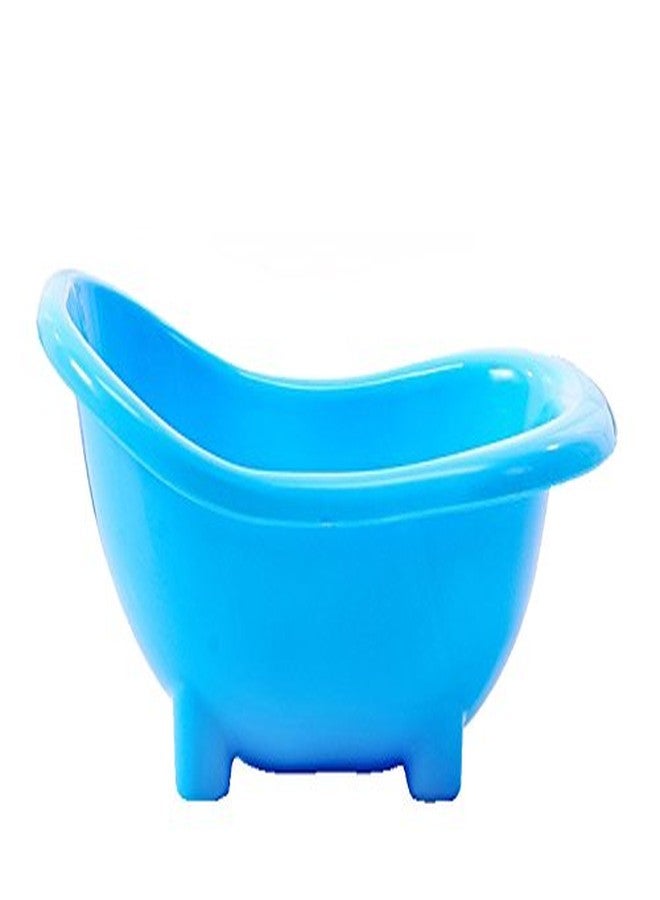 Sage Square 19cm Bath Sand Tub Cum Bathroom for Hamster/Dwarf/Gerbil/Chinchilla/Mice (Blue) - Image 4